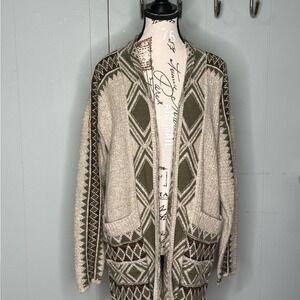 Lucky Brand Open Front Cardigan